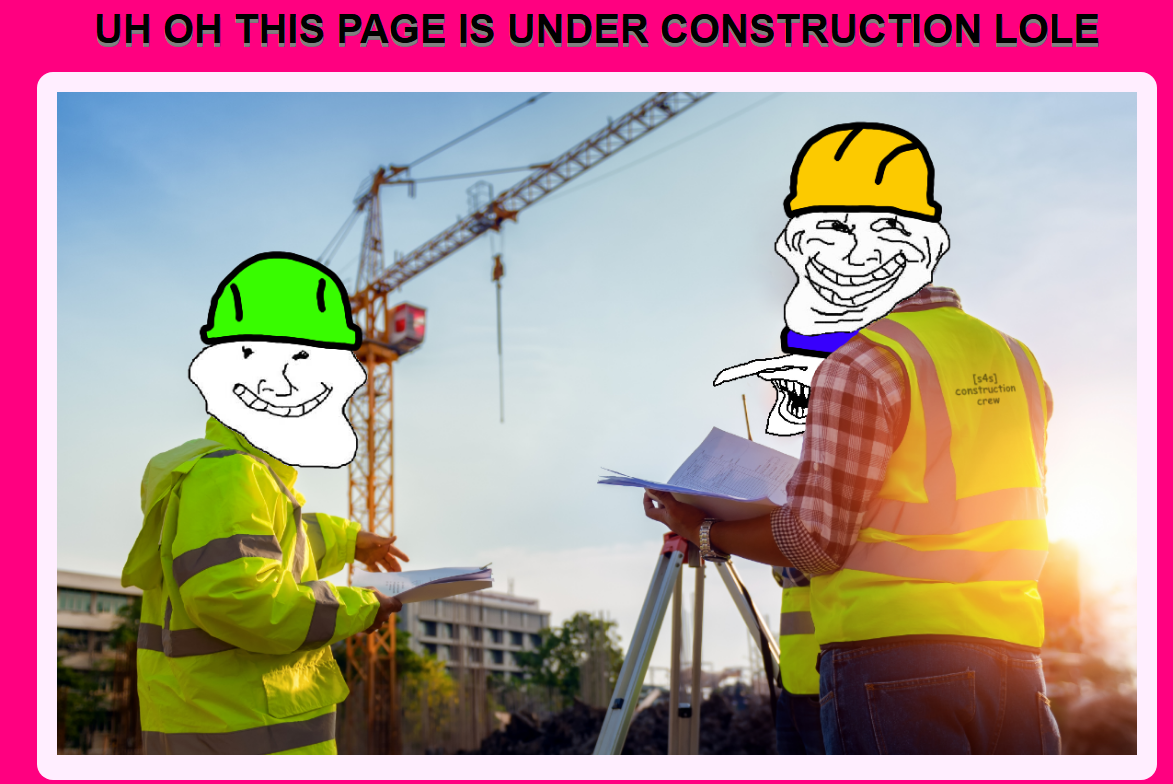 guyse when will dis page be constructed? it's been quite a while don't u think? i've been waiting a lot :((